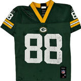 Green Bay Packers, Age 8 Reebok Nfl Football Jersey - Small Yellow Polyester