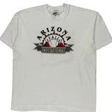 Arizona Invitational Fruit Of The Loom Graphic T-Shirt - XL White Cotton Blend
