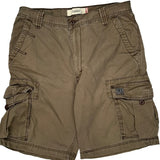 Levis Cargo Shorts - 34W 10L Brown Cotton