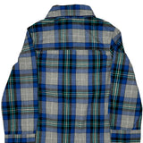 Age 3 Oshkosh Checked Shirt - 2XS Blue Cotton