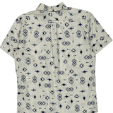 Levis Short Sleeve Shirt - Medium Blue Cotton