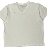 Nike T-Shirt - Large White Cotton