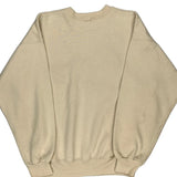 Unbranded Sweatshirt - XL Beige Cotton