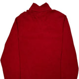 Vintage Polo By Ralph Lauren 1/4 Zip - XL Red Cotton