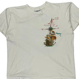 Caribbean Theme Unbranded Graphic T-Shirt - XL White Cotton