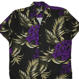 Favant Floral Hawaiian Shirt - XL Black Viscose