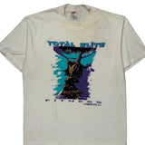 Total Elite Fitness Soffe Single Stitch T-Shirt - XL White Polyester Blend