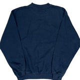 Vintage Majestic Graphic Sweatshirt - Medium Navy Cotton Blend