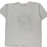 Soccer Pennant Graphic T-Shirt - XL White Cotton