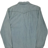 Levis Denim Shirt - Large Light Wash Cotton
