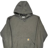 Carhartt Hoodie - 2XL Grey Cotton