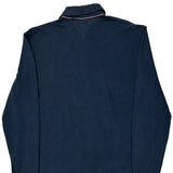 Tommy Hilfiger Polo Shirt - Large Navy Cotton
