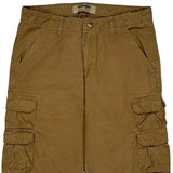 Wrangler Cargo Shorts - 34W 11L Brown Cotton