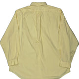 Yarmouth Ralph Lauren Shirt - XL Yellow Cotton