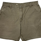 Carhartt Carpenter Shorts - 38W 9L Khaki Cotton