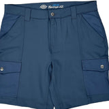Dickies Cargo Shorts - 34W 9L Blue Polyester