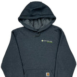 Centerline Solutions Carhartt Hoodie - Small Gray Cotton Blend