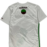 Vintage Portugal Adidas Football Shirt - Small White Polyester