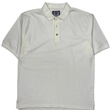 Lee Polo Shirt - Large White Cotton