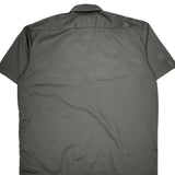 Dickies Short Sleeve Shirt - 2XL Gray Polyester Blend