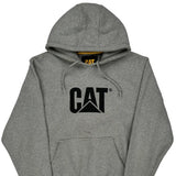 Cat Hoodie - Large Grey Cotton Blend