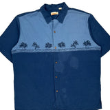 Sideout Short Sleeve Shirt - XL Blue Silk