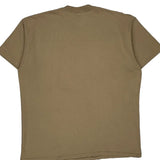 Single Stitch Riverdance Anvil T-Shirt - XL Brown Cotton