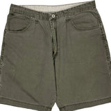 Wrangler Carpenter Shorts - 35W 10L Grey Cotton