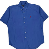 Blake Ralph Lauren Short Sleeve Shirt - Medium Blue Cotton