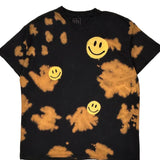 Full Tilt Tie-Dye T-Shirt - Large Orange Cotton