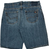 Dickies Denim Shorts - 36W 11L Blue Denim