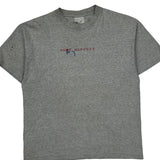 Nike T-Shirt - Large Gray Cotton