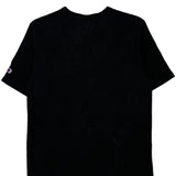Champion T-Shirt - Medium Black Cotton