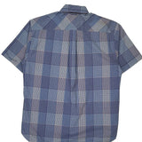 Tommy Hilfiger Checked Short Sleeve Shirt - Medium Red Cotton