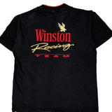 Racing Winston Single Stitch T-Shirt - XL Black Cotton