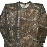 Unbranded Camo Long Sleeve T-Shirt - 2XL Camo Cotton