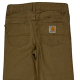 Age 6 Carhartt Pants - Small Brown Cotton Blend