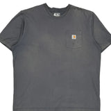 Carhartt T-Shirt - 2XL Gray Cotton