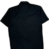 Dickies Short Sleeve Shirt - Small Black Polyester Blend