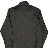 Wrangler Shirt - Large Gray Cotton Blend
