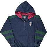 Vintage Chaps Ralph Lauren Hoodie - XL Navy Cotton Blend