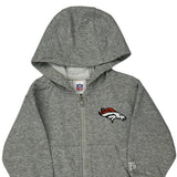 Age 2 Denver Broncos Nfl Football Hoodie - 3XS Grey Cotton Blend