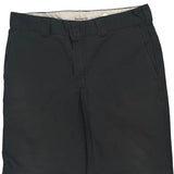 Dickies Chino Shorts - 34W 10L Black Cotton