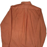 Ralph Lauren Checked Shirt - Small Orange Cotton