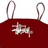 Stussy Top - Small Red Cotton