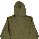 The North Face Hoodie - Medium Green Cotton Blend