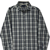 Tommy Hilfiger Checked Shirt - Large Black Cotton
