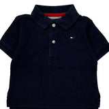 18 Months Tommy Hilfiger Polo Shirt - 2XS Navy Cotton