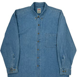 Dickies Denim Shirt - 2XL Blue Cotton