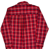 Chaps Ralph Lauren Checked Shirt - Medium Red Cotton